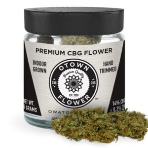 CBG flower jar, 3.5 gram