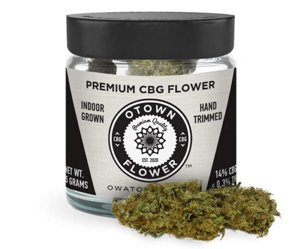 CBG flower jar, 3.5 gram