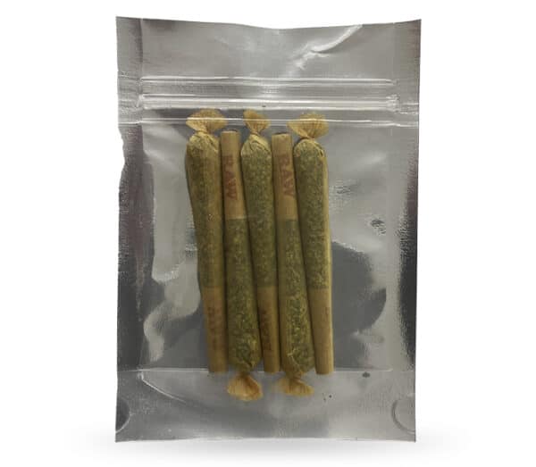 5 CBG Pre-rolls (back)