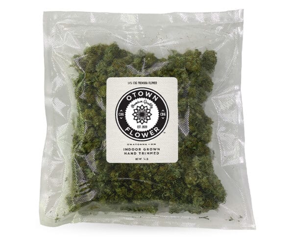 CBG flower, 1/4 bag