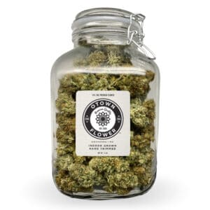 Large CBG Flower Jar